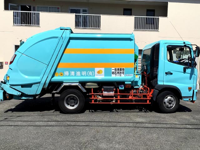 中型パッカー反転装置付